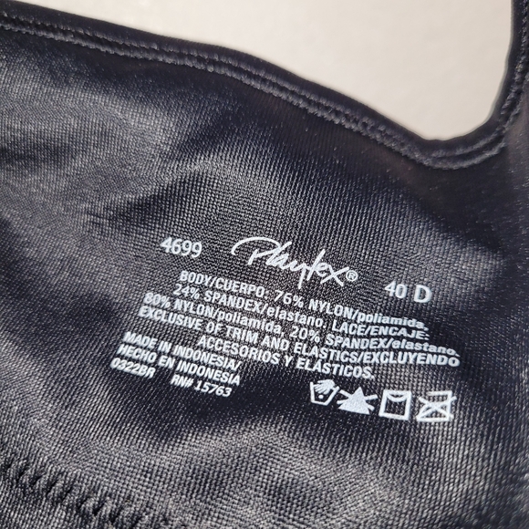 Playtex 18Hour WireFree Bounce Control Support Breathable Cup Bra Black 40D NIP - Picture 14 of 15